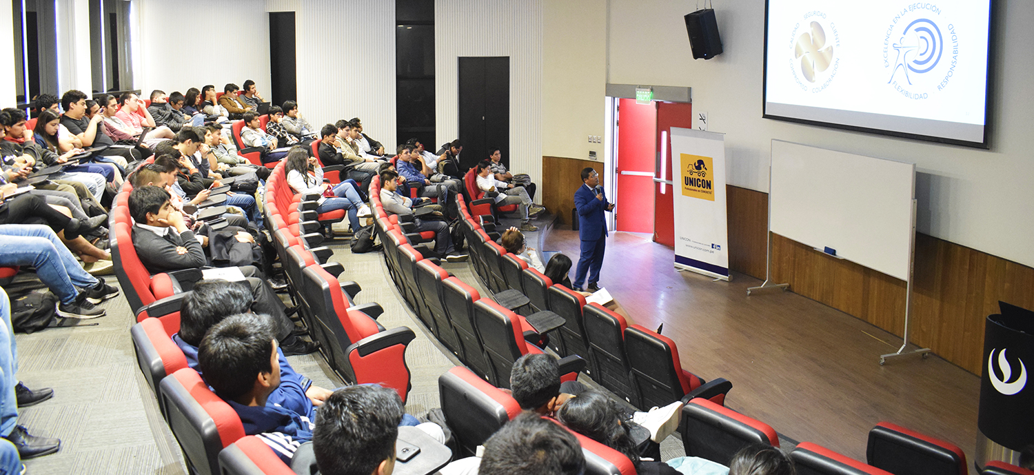 Embajadores de marca: participamos en el conversatorio de graduandos de Ingeniería Civil de la UPC